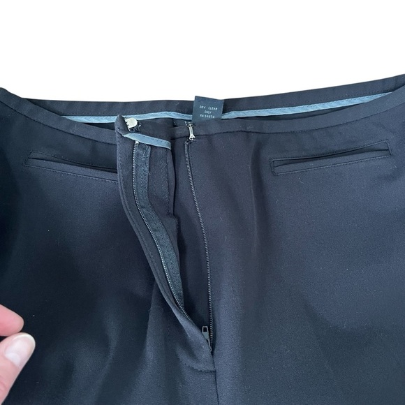 The Limited Stretch Size 12 Black Flat Front Dress Pants - Picture 6 of 7